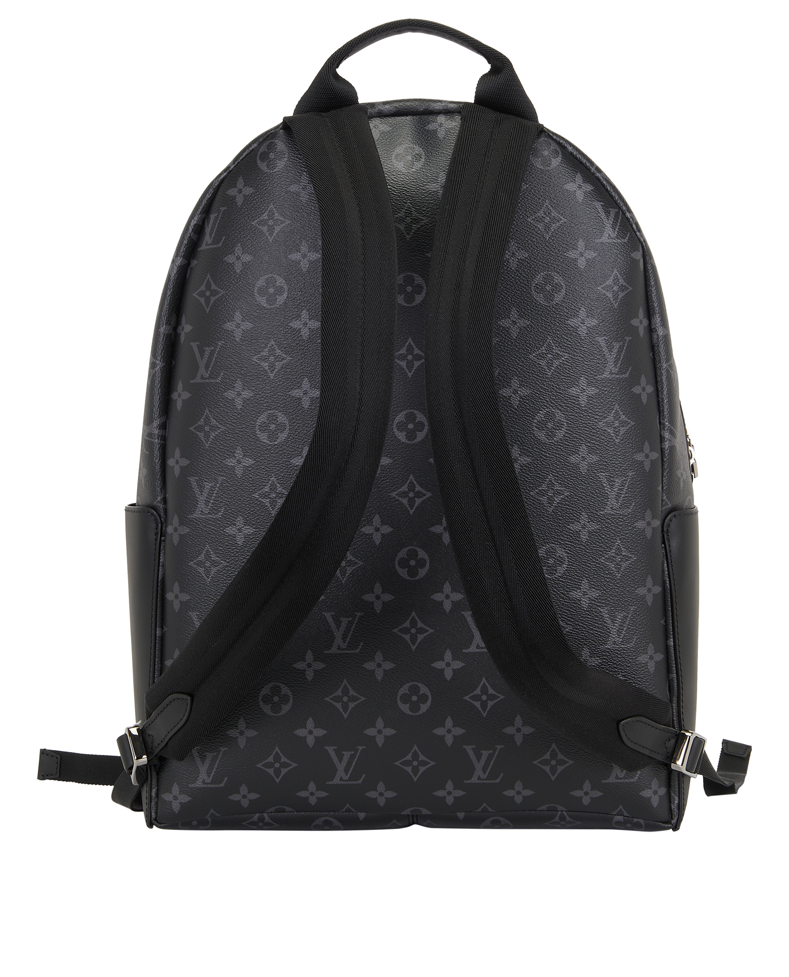 Discovery PM Backpack, &pound;1,800, Handbags, Black, Canvas, Back view
